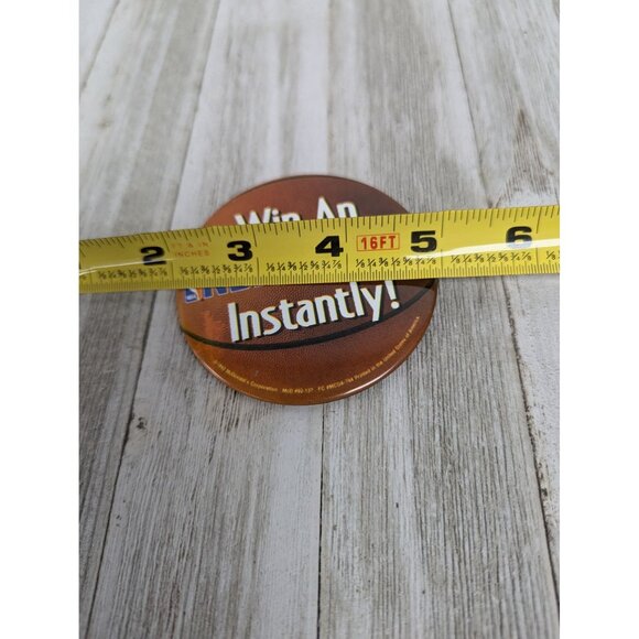 Vintage NBA Fantasy Basketball Pinback Button Pin - Picture 4 of 4